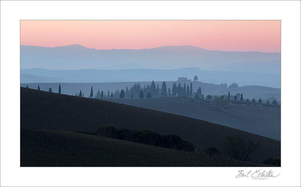 Toskánské ranní horizonty, Pienza