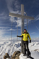 On the top of the Wildspitze